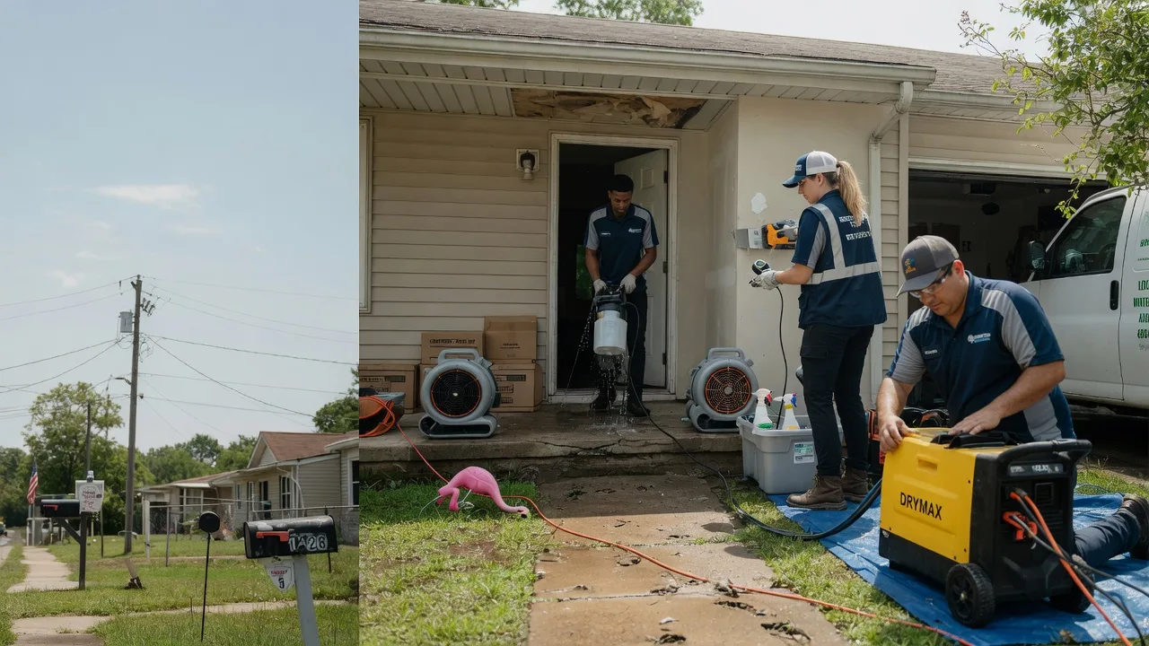 Storm Damage Water Removal in Grand Coteau, LA near me